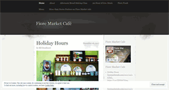 Desktop Screenshot of fioremarketcafe.com